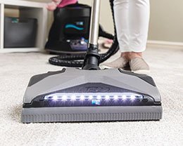 Rainbow cleaning solution for carpet